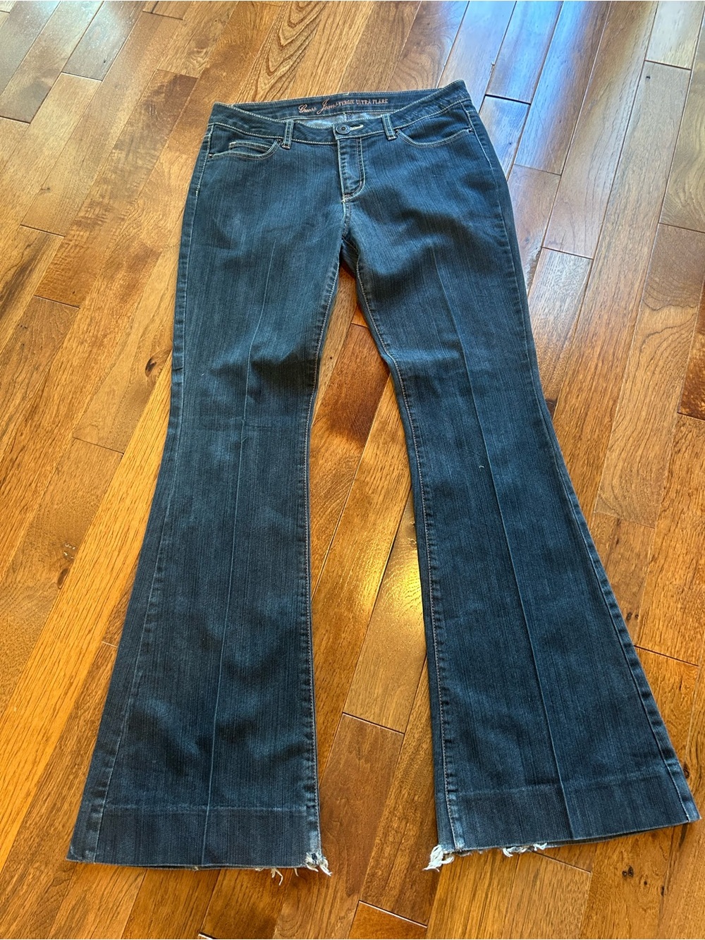 Women’s Dark Blue Flared Jeans